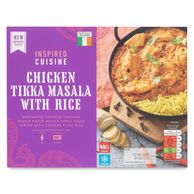 Chicken Tikka Masala With Rice 450g Inspired Cuisine